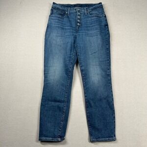 Lucky Brand Jeans Womens 8/29 High Rise Crop Bridgette Button Fly Skinny